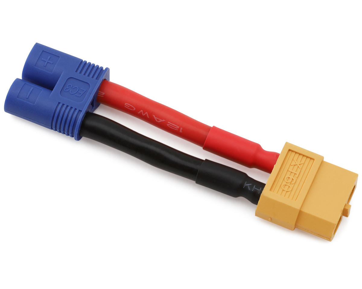 Common Sense RC XT60 Female To EC3 Male Adapter [CSDXT60F2EC3M