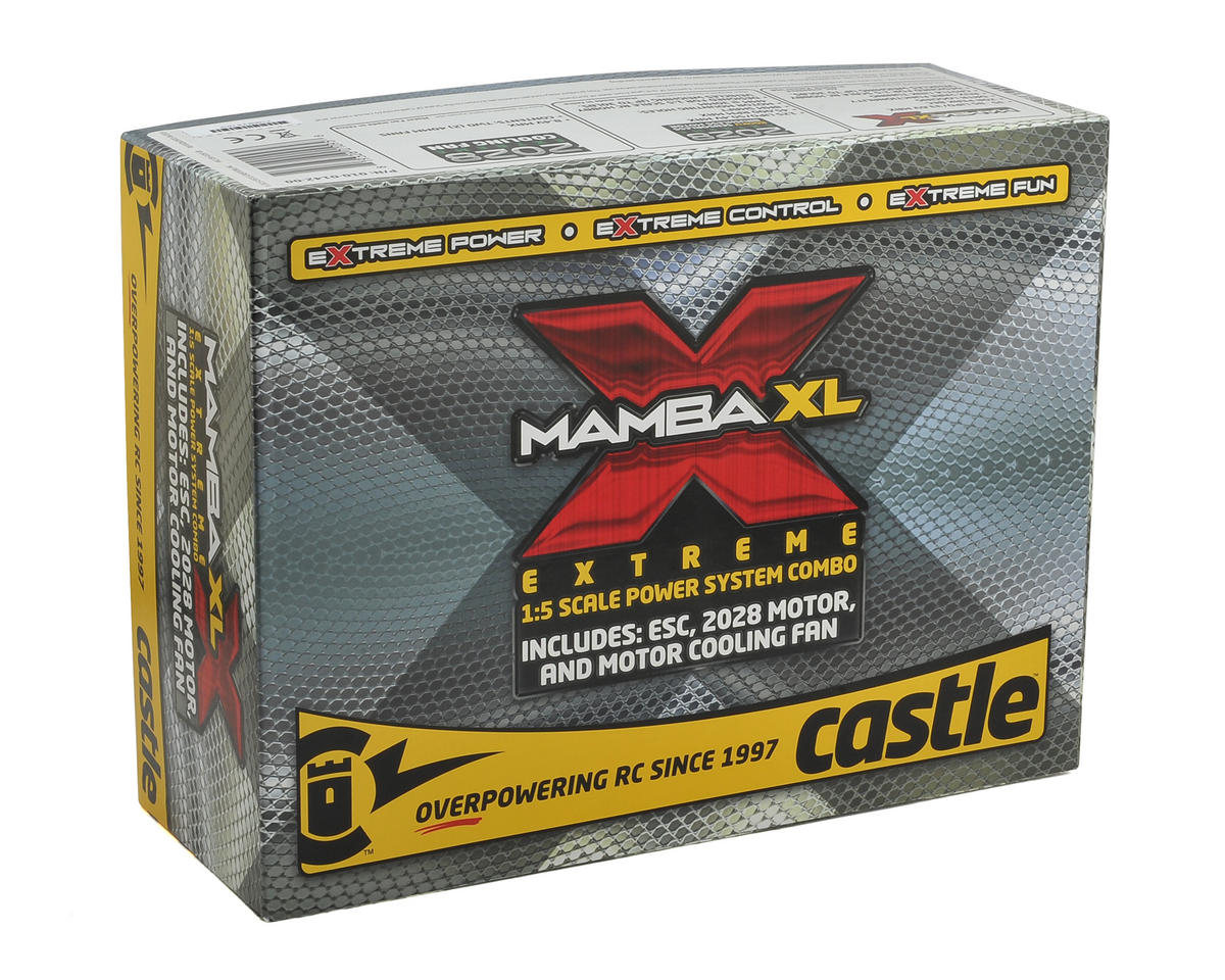 Castle Creations Mamba XL X 1/5 ESC/Motor Combo w/Neu-Castle 2028 (800Kv)