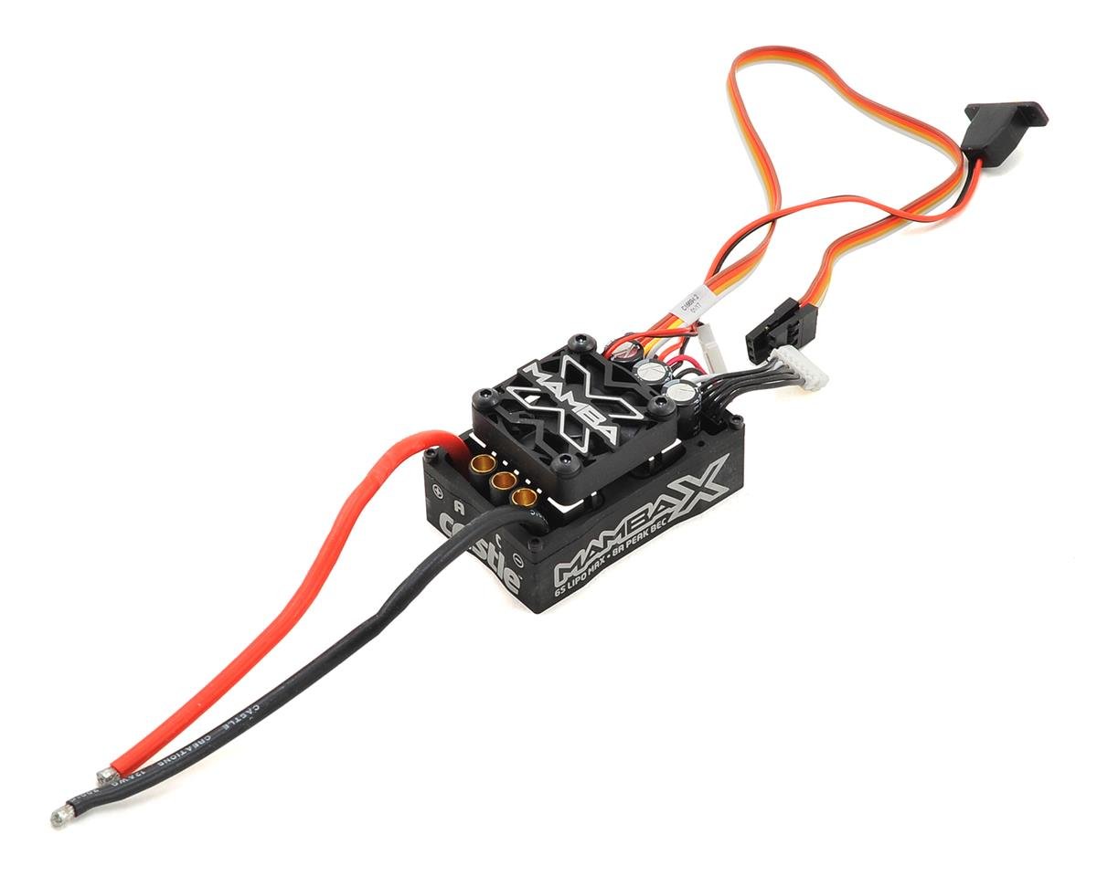 Castle Creations Mamba X Waterproof 1/10 Scale Brushless ESC 2S to 6S - 010-0155-00