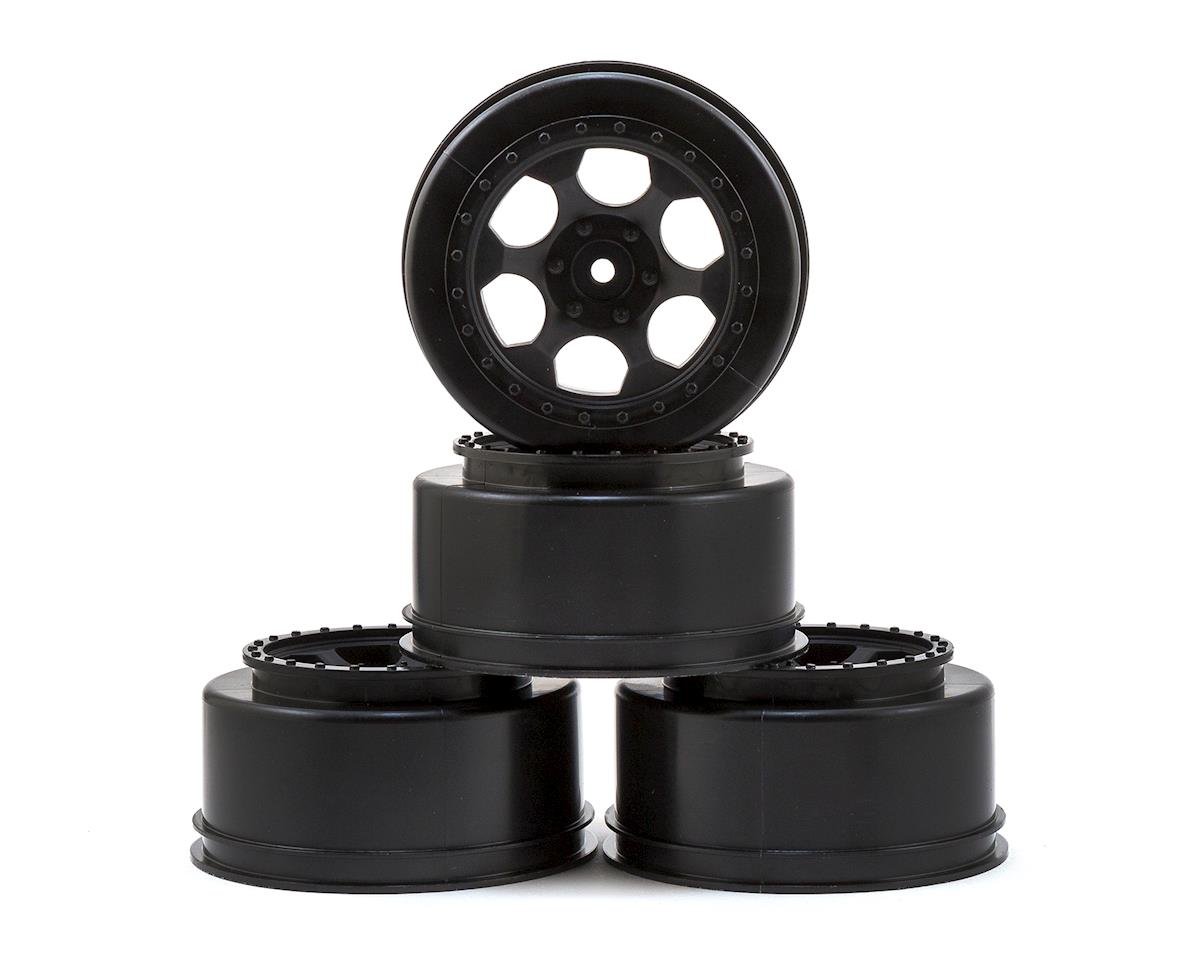 DE Racing Trinidad Short Course Wheels w 3mm Offset Black 