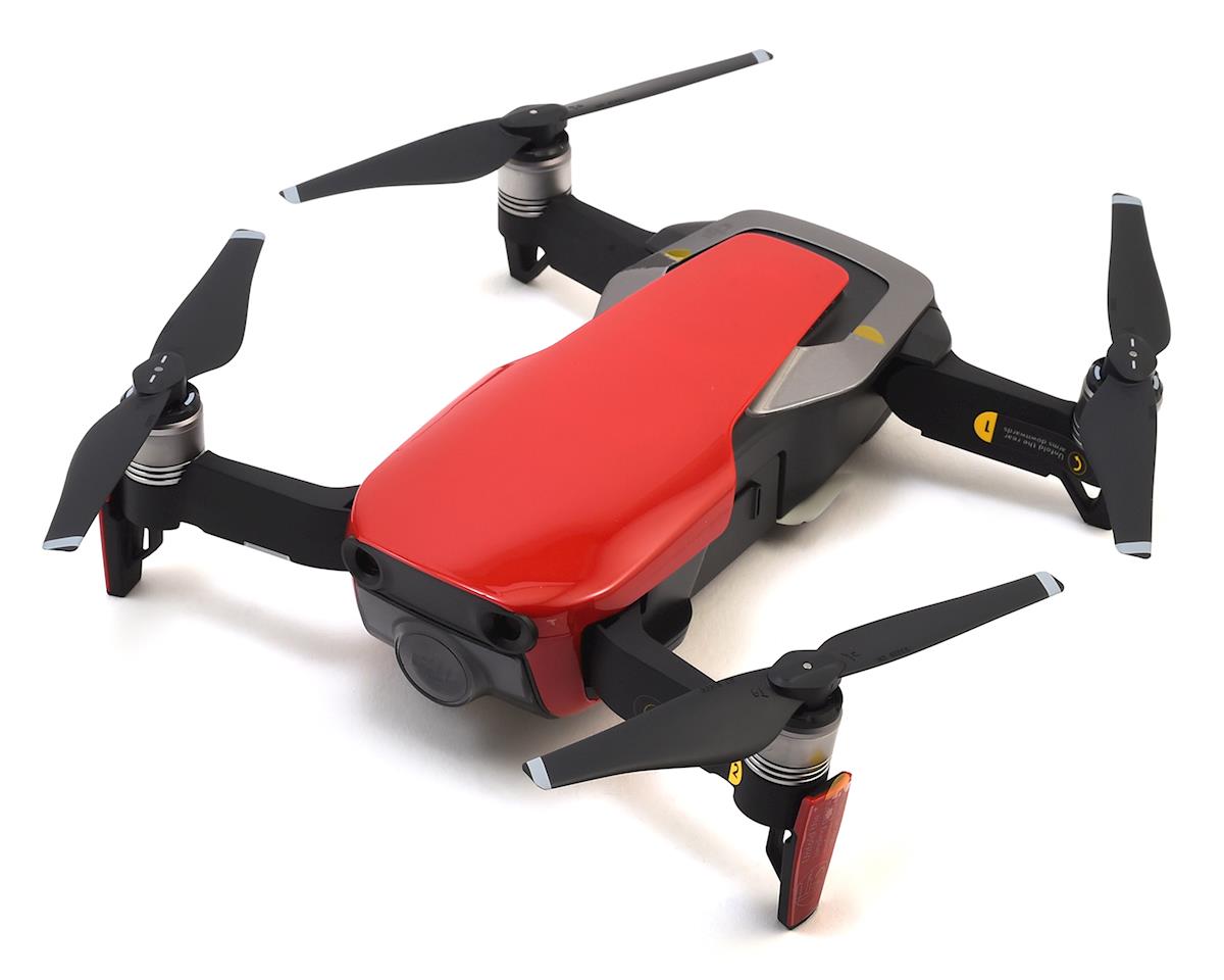 dji mavic air red aerial camera drone