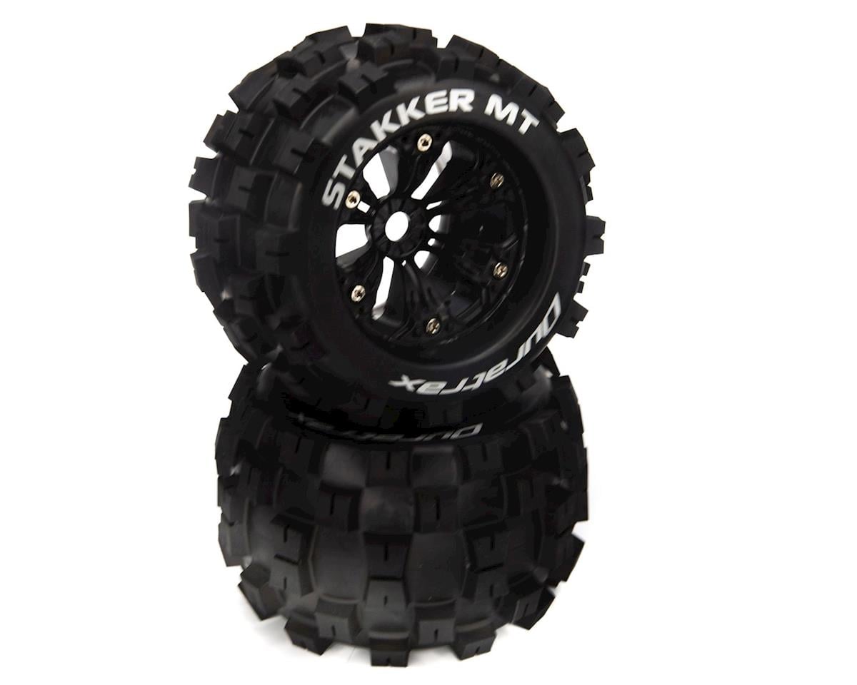 DuraTrax Stakker MT 1/8 Monster Truck Tires (Black) (2) (1/2