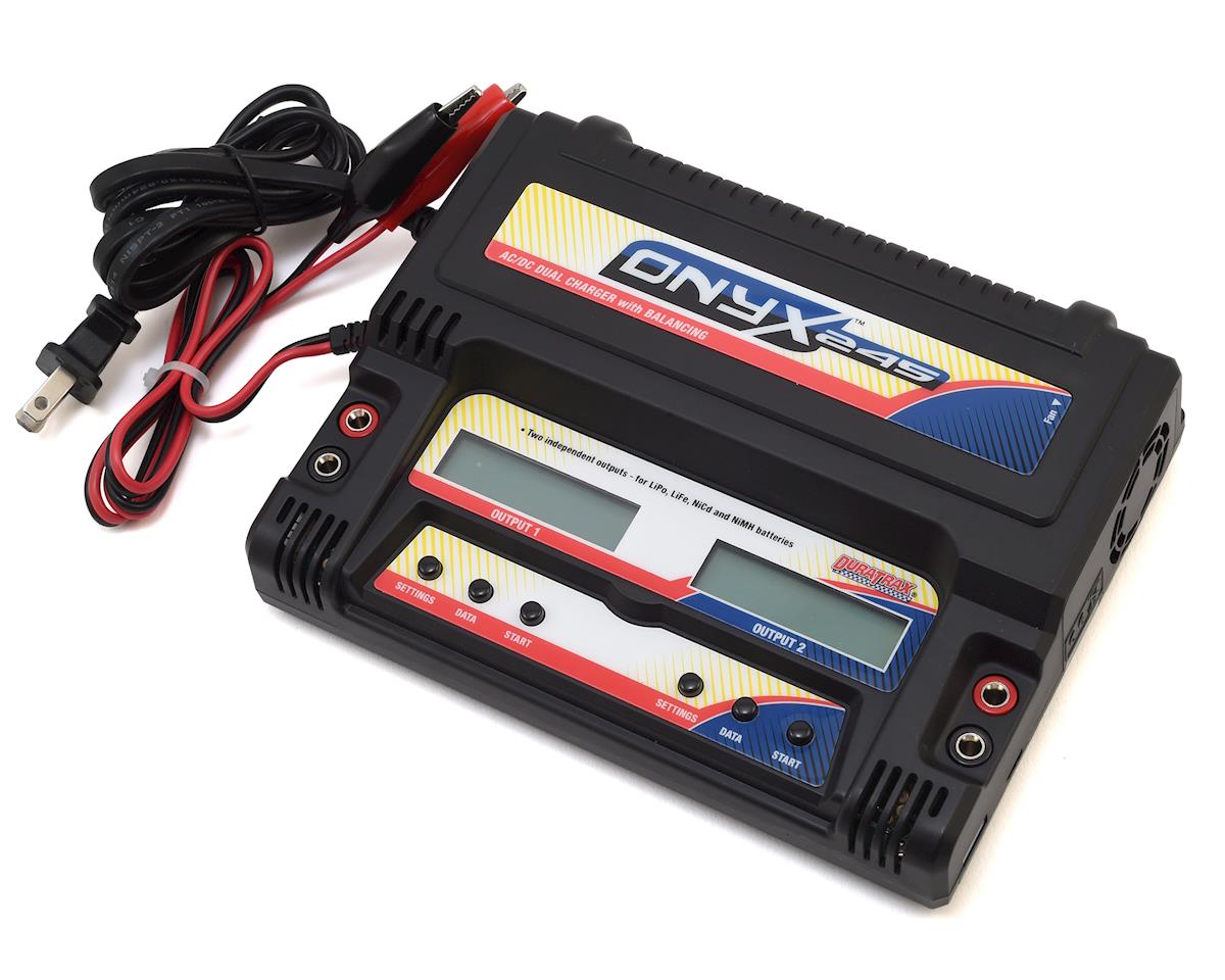 DuraTrax ONYX 245 AC/DC Dual Battery Balancing Charger (3S/5A/40W x2