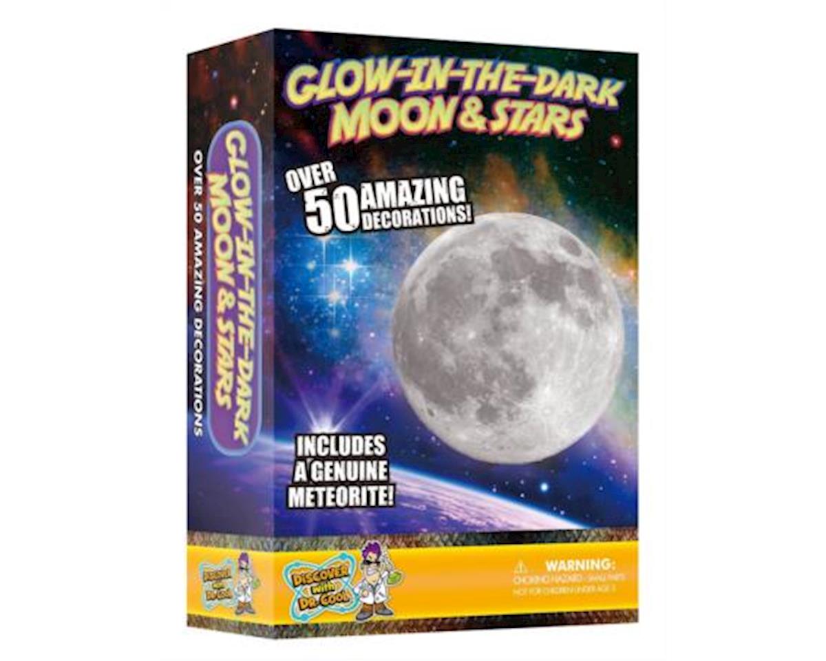 Discover With Dr Cool Glow In The Dark Moon And Stars Wall And Ceiling Decals