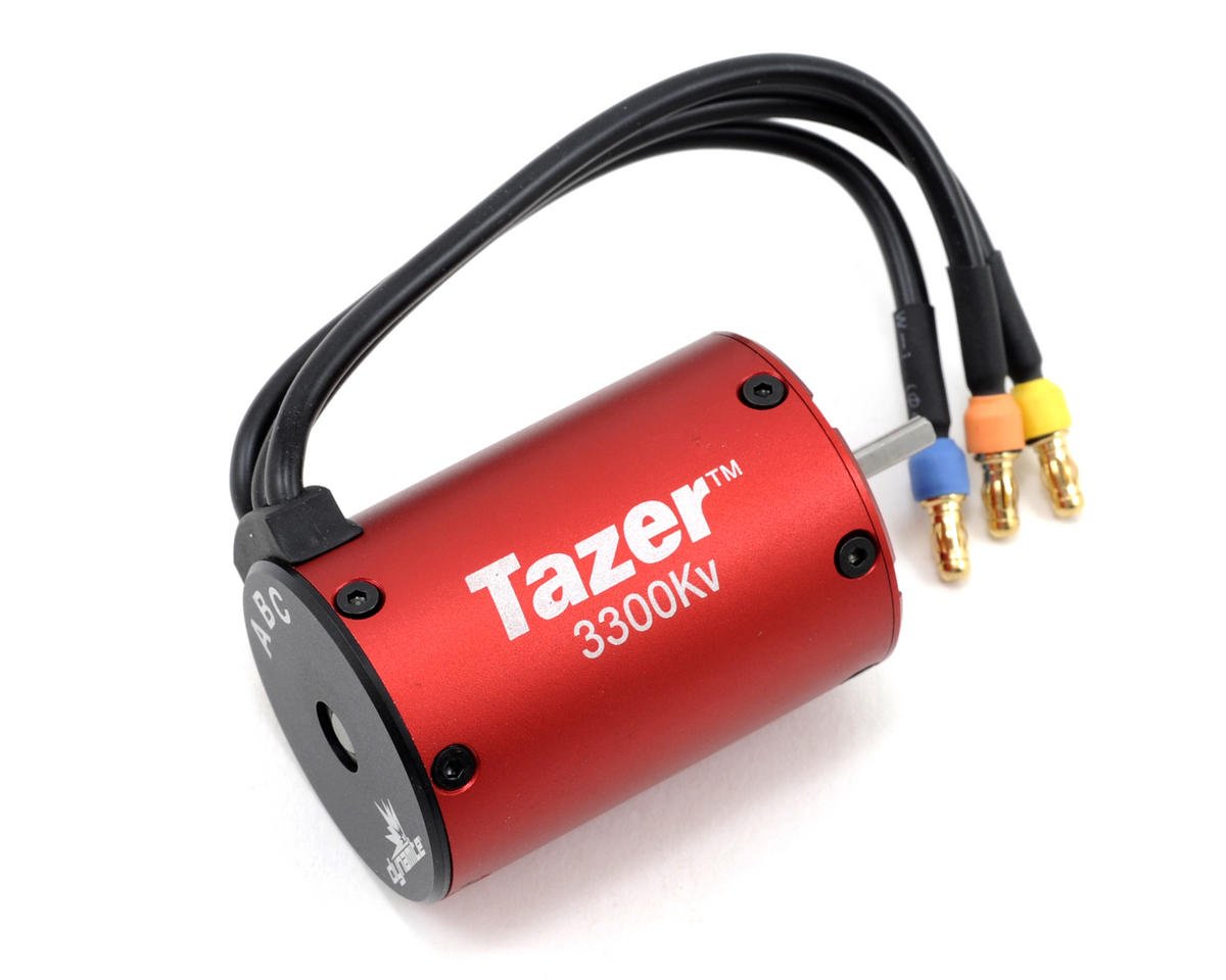 Tazer 1//10 6-Pole Brushless Motor 3300Kv V2 DYNS1500 Dynamite