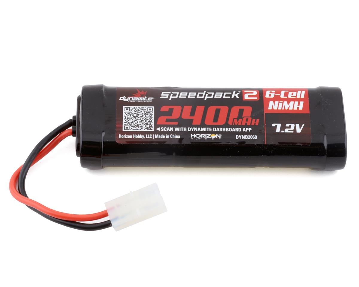 Dynamite Speedpack2 6-Cell Flat Battery Pack (7.2V/2400mAh) [DYNB2060] - HobbyTown