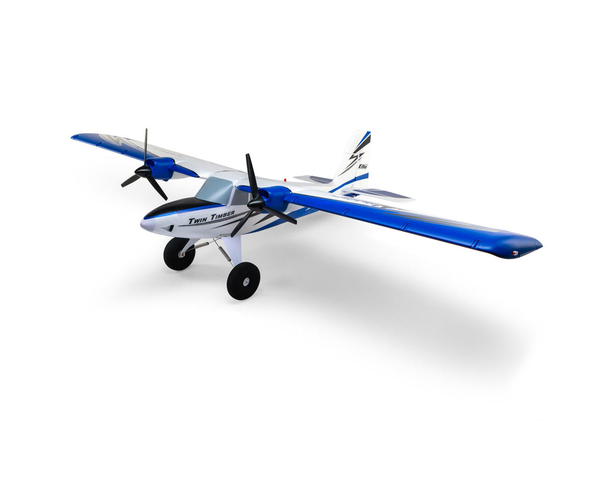 E-flite Twin Timber 1.6m BNF Basic Electric Airplane [EFL23850