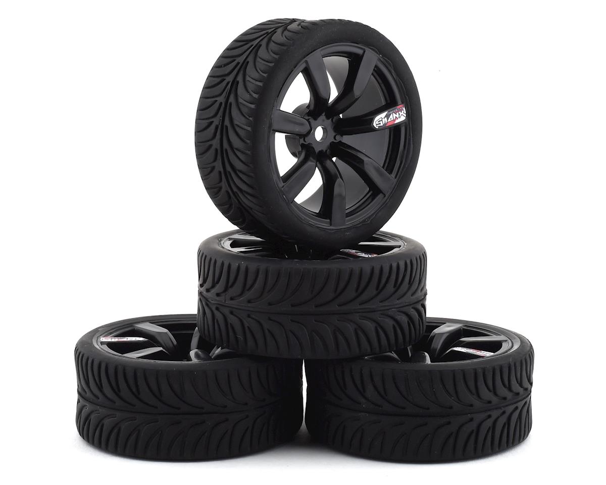 Firebrand RC Shanx RT3 Pre-Mounted On-Road Tires (4) (Black) FBR1SHANXX467