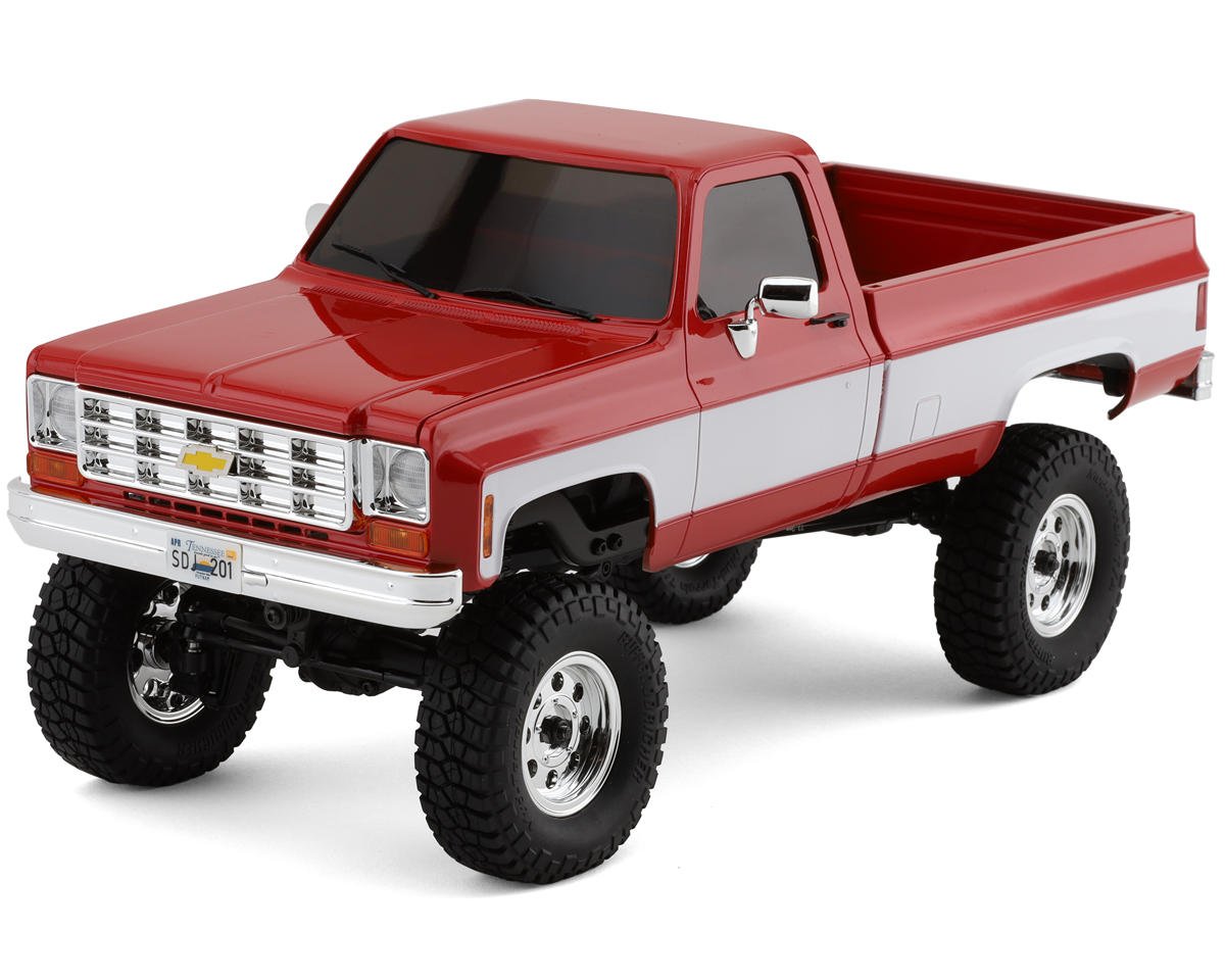 FMS FCX18 Chevy K10 1/18 RTR Micro Rock Crawler (Red) [FMM11851RTRRD ...