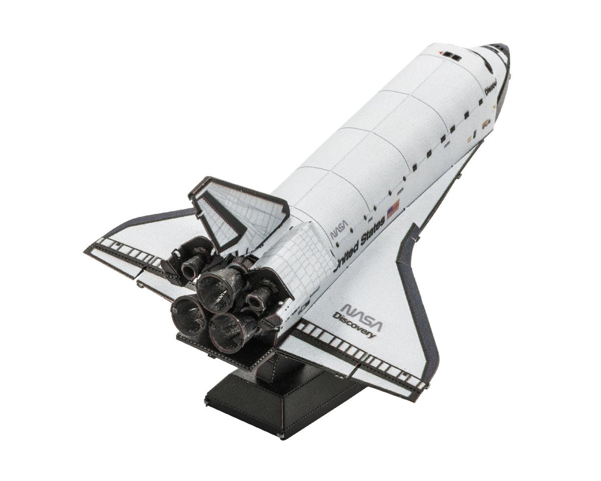 Fascinations Metal Earth Space Shuttle Discovery Color