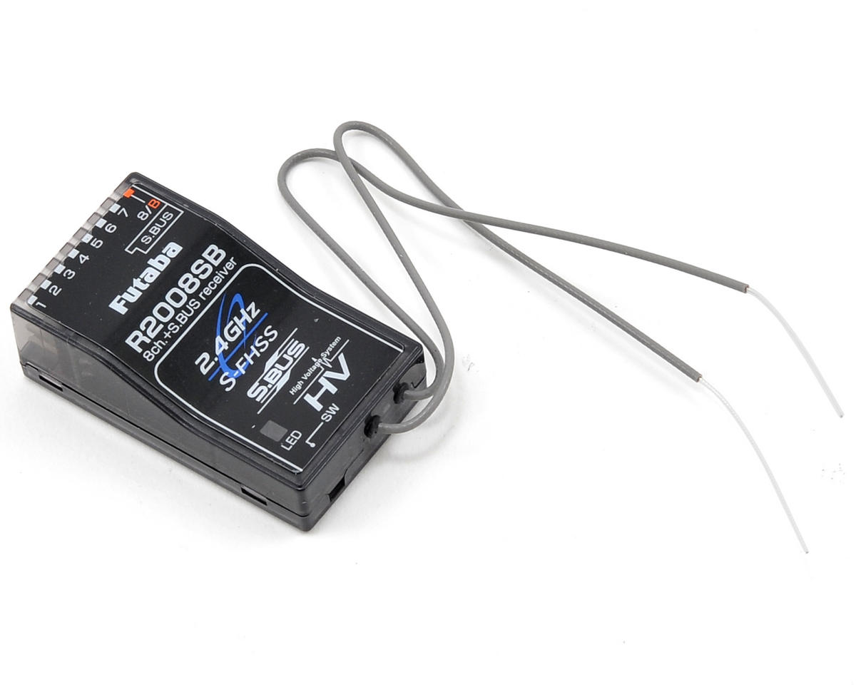 Futaba R2008SB 2.4GHz S-FHSS 8-Channel S.Bus Receiver [FUT01102242