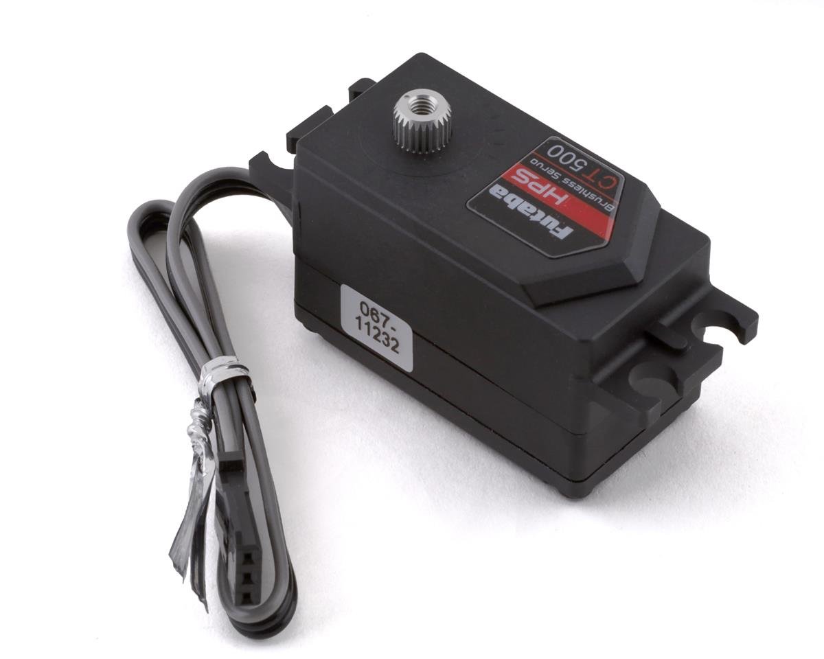 Futaba HPS-CT500 Low Profile Brushless S.Bus2 Metal Gear Servo (High  Voltage) [FUT01102352-3]