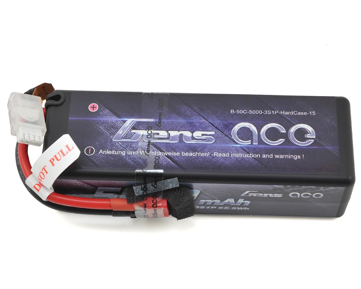 Gens Ace 3s LiPo Battery Pack 50C w/Deans Connector (11.1V/5000mAh) GEA50003S50D