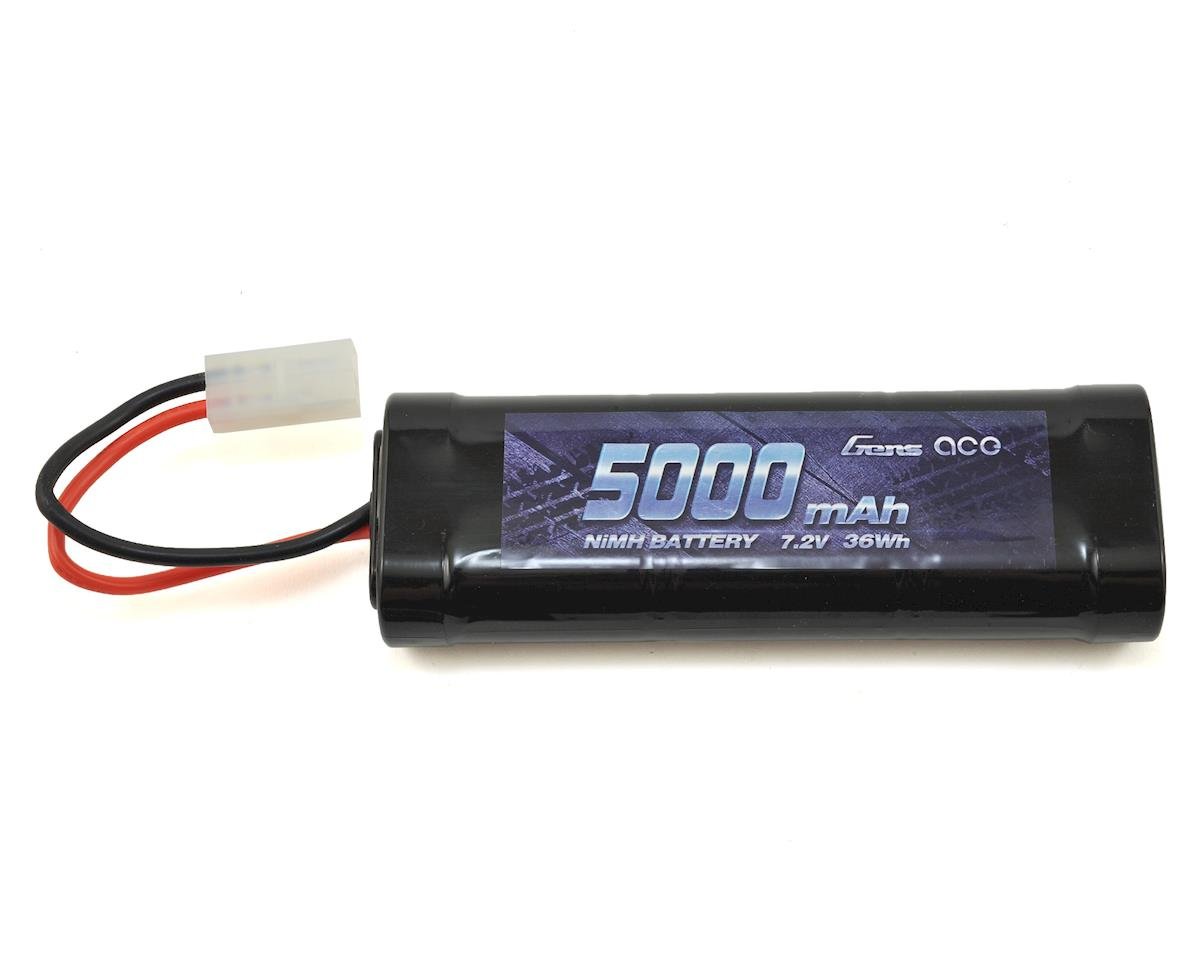 Gens Ace 6-Cell 7.2V NiMH Battery Pack w/Tamiya Connector (5000mAh) GEANM50006ST