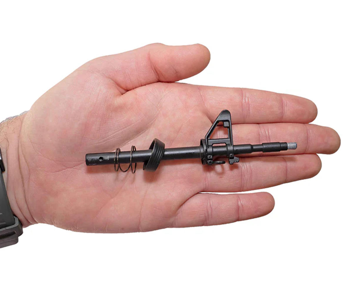 GoatGuns Miniature Scale Accessory Long AR Barrel (Black) [GOABARREL ...