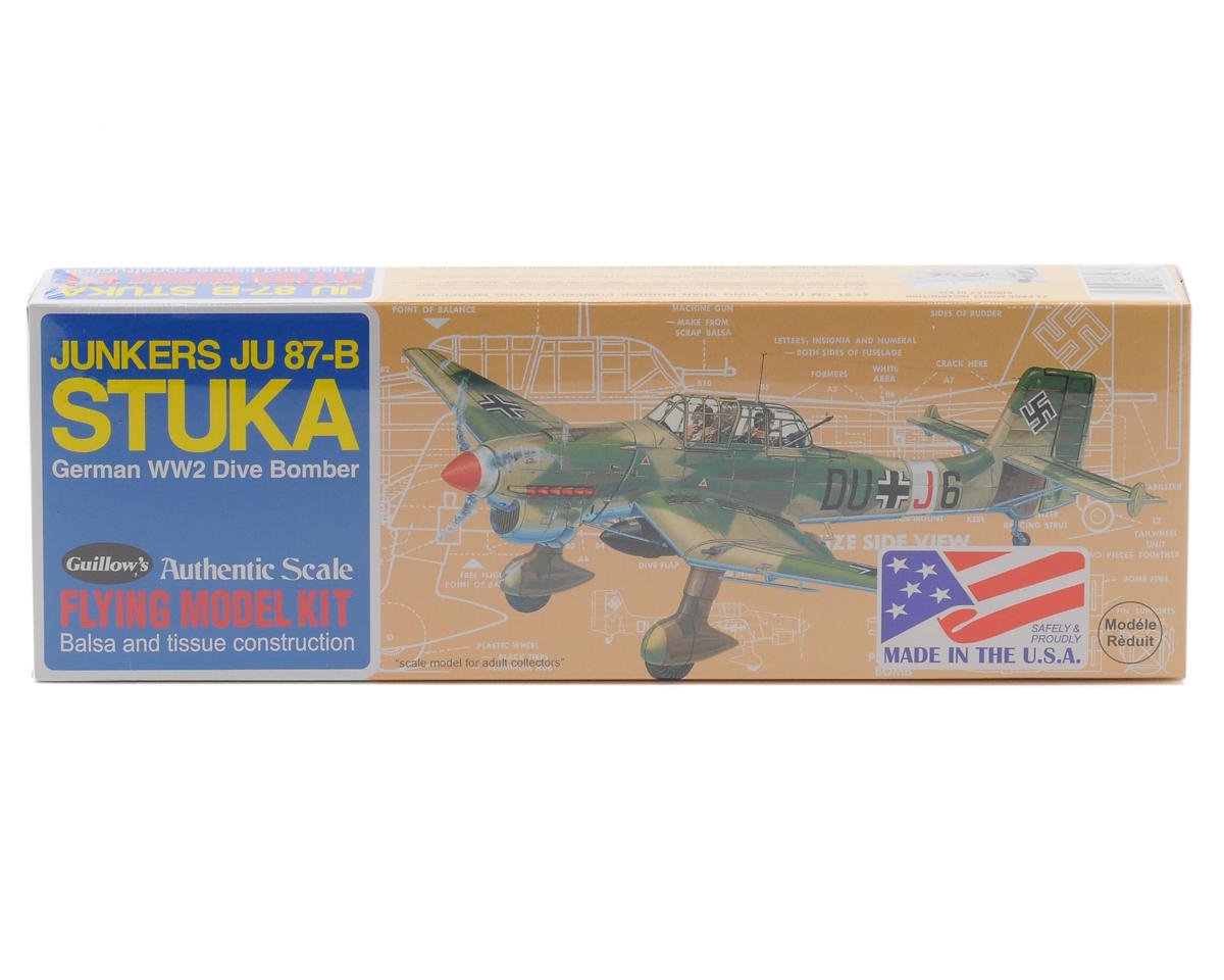 Guillow Junkers JU 87-B Stuka Flying Model Kit [GUI508] - HobbyTown