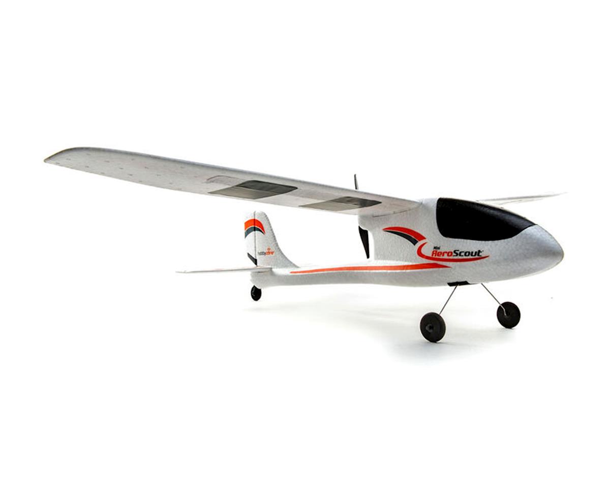 HobbyZone Mini AeroScout RTF Electric Airplane (770mm) [HBZ5700 ...