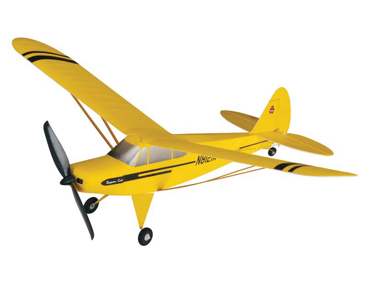 Hobbico Flyzone Micro Super Cub EP RTF Airplane w/2.4GHz Transmitter ...