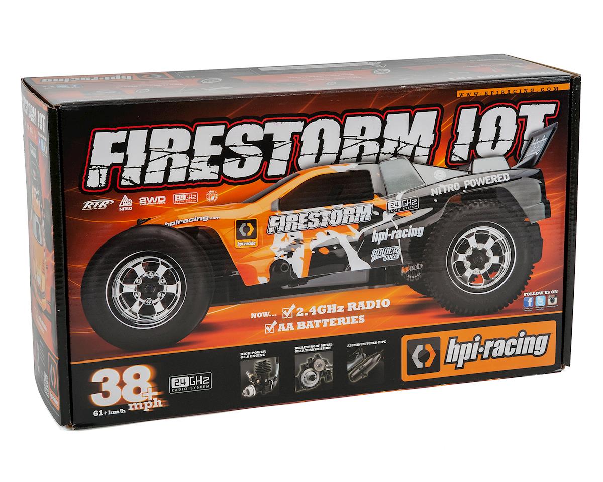 HPI Nitro Firestorm 10T 3.0 RTR 1/10 2WD Nitro Stadium Truck [HPI105866 ...