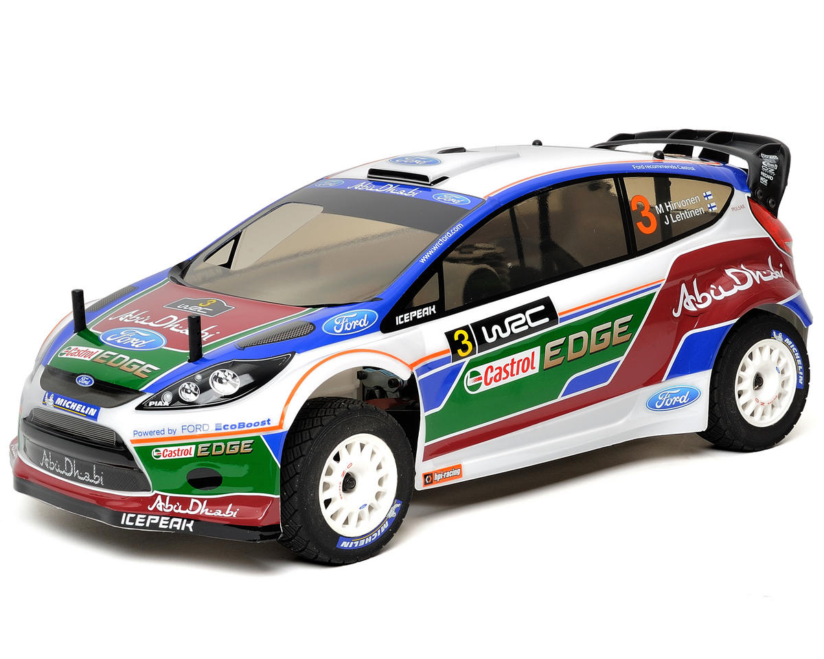 HPI WR8 3.0 Ford Fiesta Abu Dhabi Castrol 1/8 WRC RTR Nitro Rally Car w ...