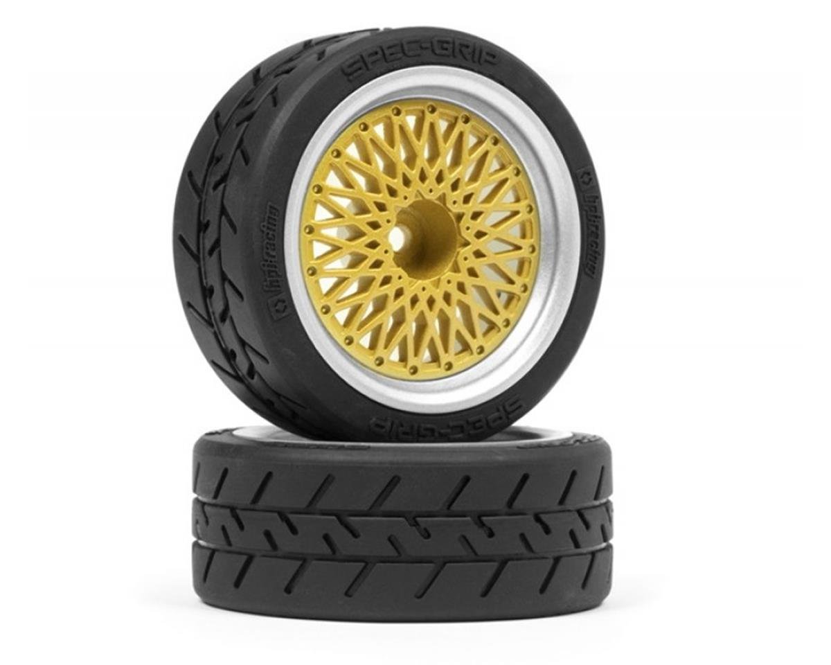 Hpi Bbs Rs Wheels Silver Gold 26mm (6mm Offset) [hpi120266] - Hobbytown