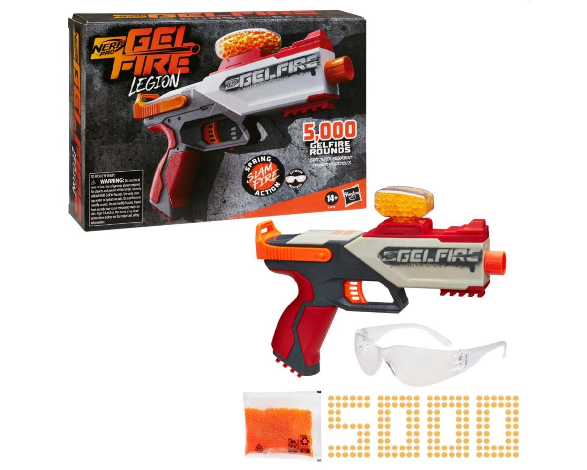 Hasbro Nerf Pro Gelfire Legion Blaster W Rounds Eyewear Hsbf Hobbytown