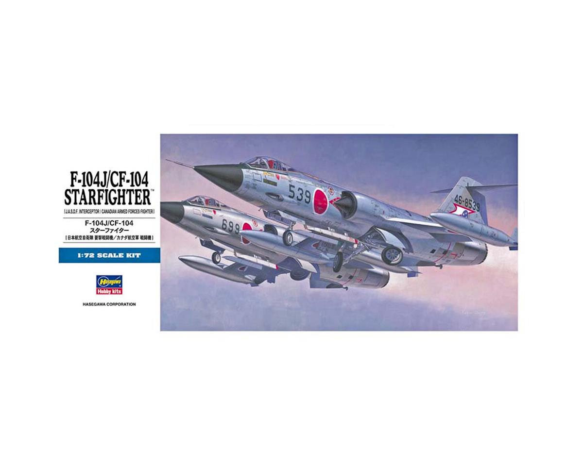 Hasegawa 1/72 F-104J/CF-104 Starfighter (JASDF/Canada) [HSG00446 ...