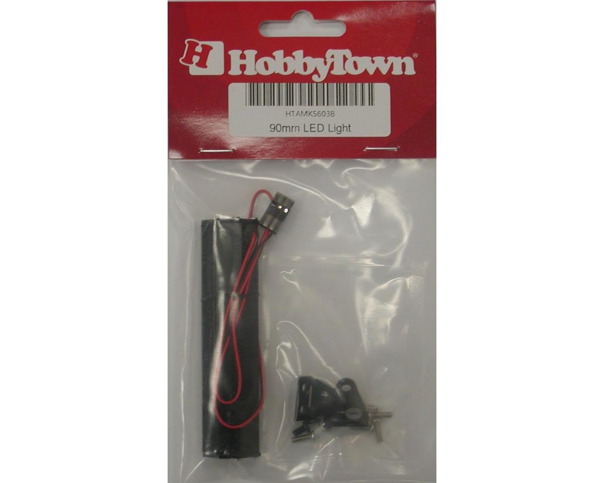 HobbyTown Accessories 90MM LED LIGHT BLACK [HTAMK5603B]