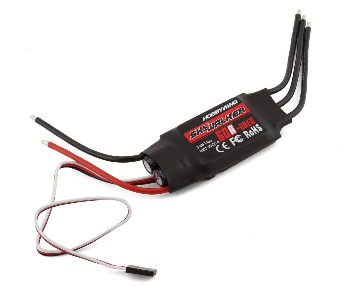 Hobbywing Skywalker 60A UBEC 60 Amp Brushless ESC [HWA30216100] - HobbyTown