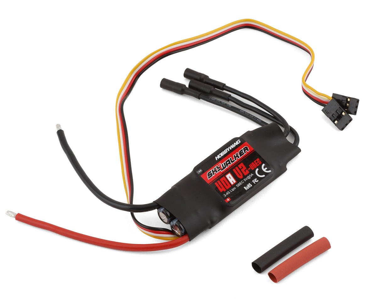 Hobbywing Skywalker 40A V2 40 Amp Brushless ESC (3-4S) [HWA80060022 ...