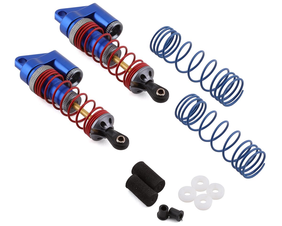 Team Integy MSR9 Slash/Stampede Front Piggyback Shock (Blue) (2