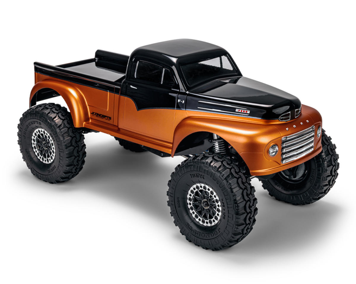 JConcepts 1950 Ford® F-1 Grandpa 1/10 Rock Crawler Body (Clear