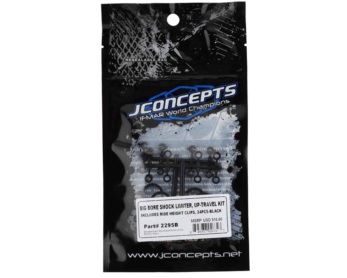 JConcepts Traxxas Big Bore Shock Limiter Kit (Black) (24) [JCO2295B ...