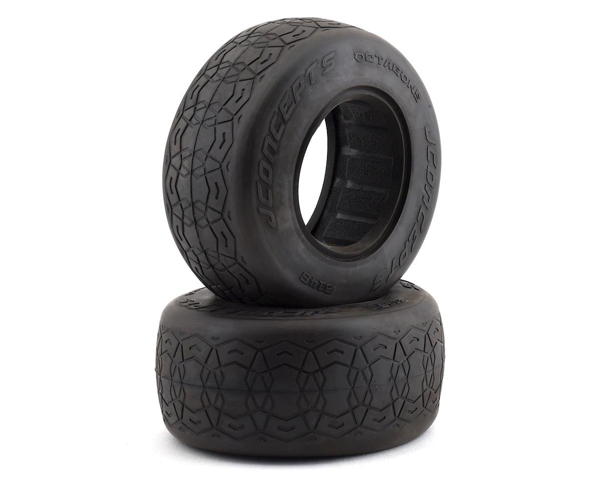 JConcepts Octagons Short Course Tires (2) (Silver) JCO3146-06