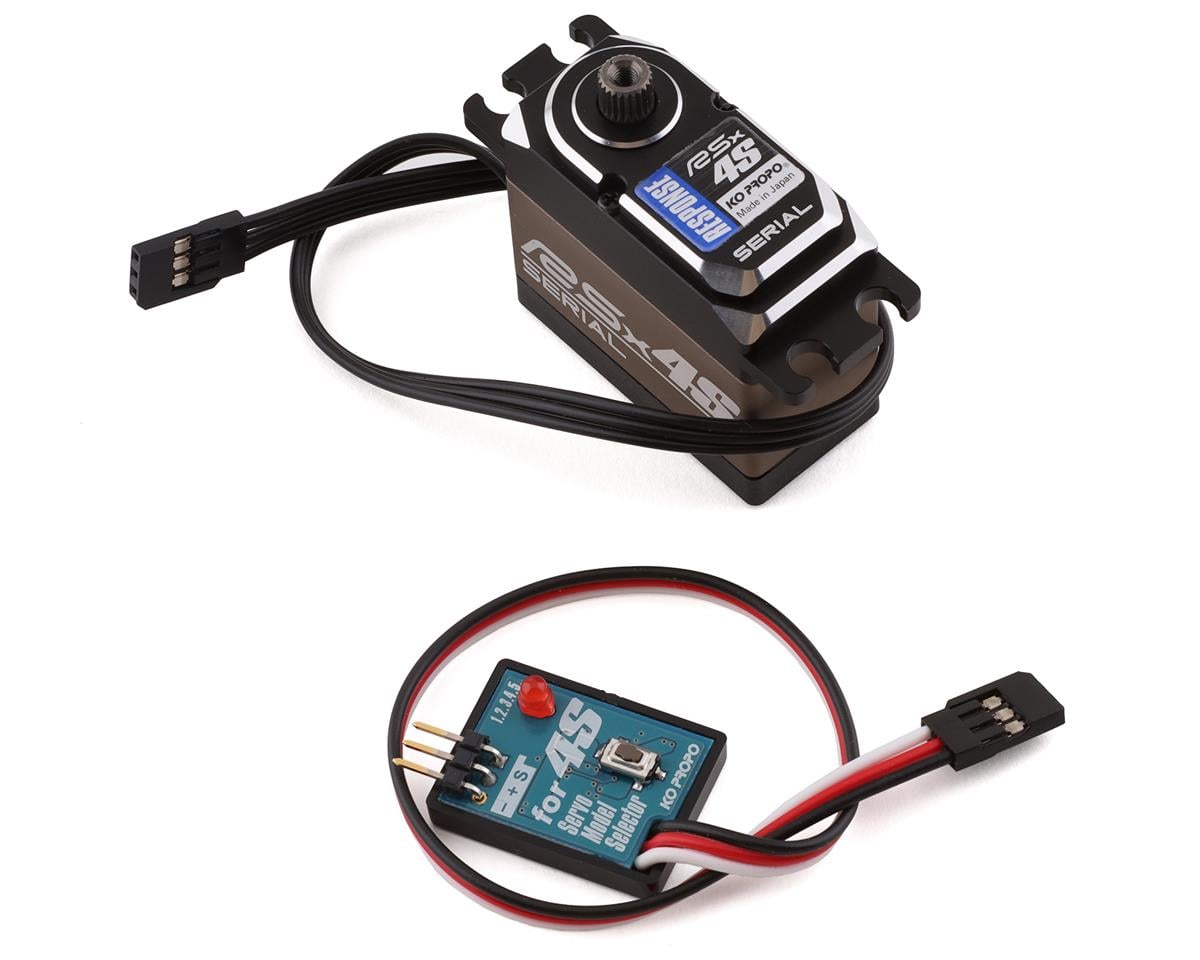 KO Propo RSx4S Response H.C Servo w/4S Selector (High Voltage