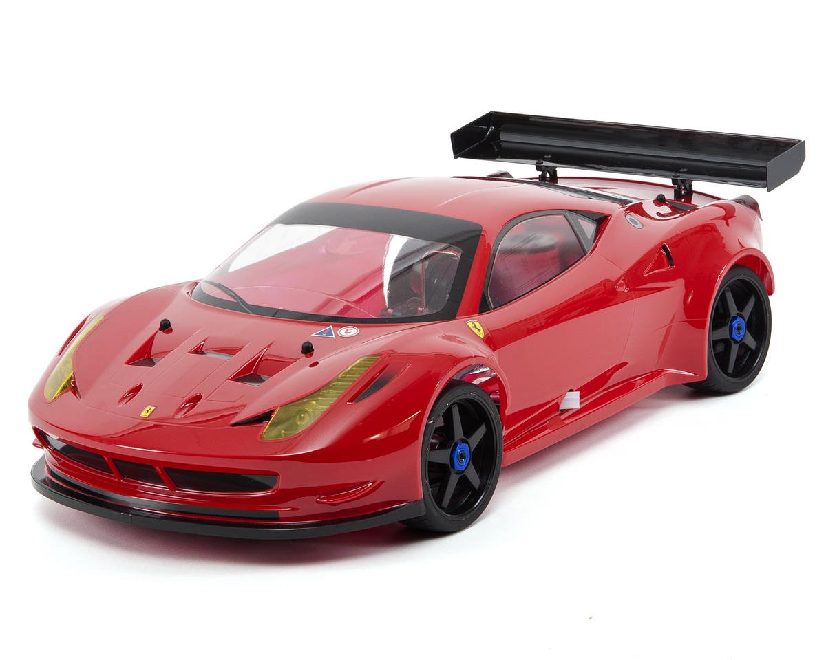 Kyosho Inferno Gt2 Race Spec Ferrari 458 Italia Readyset 1 8 Scale 