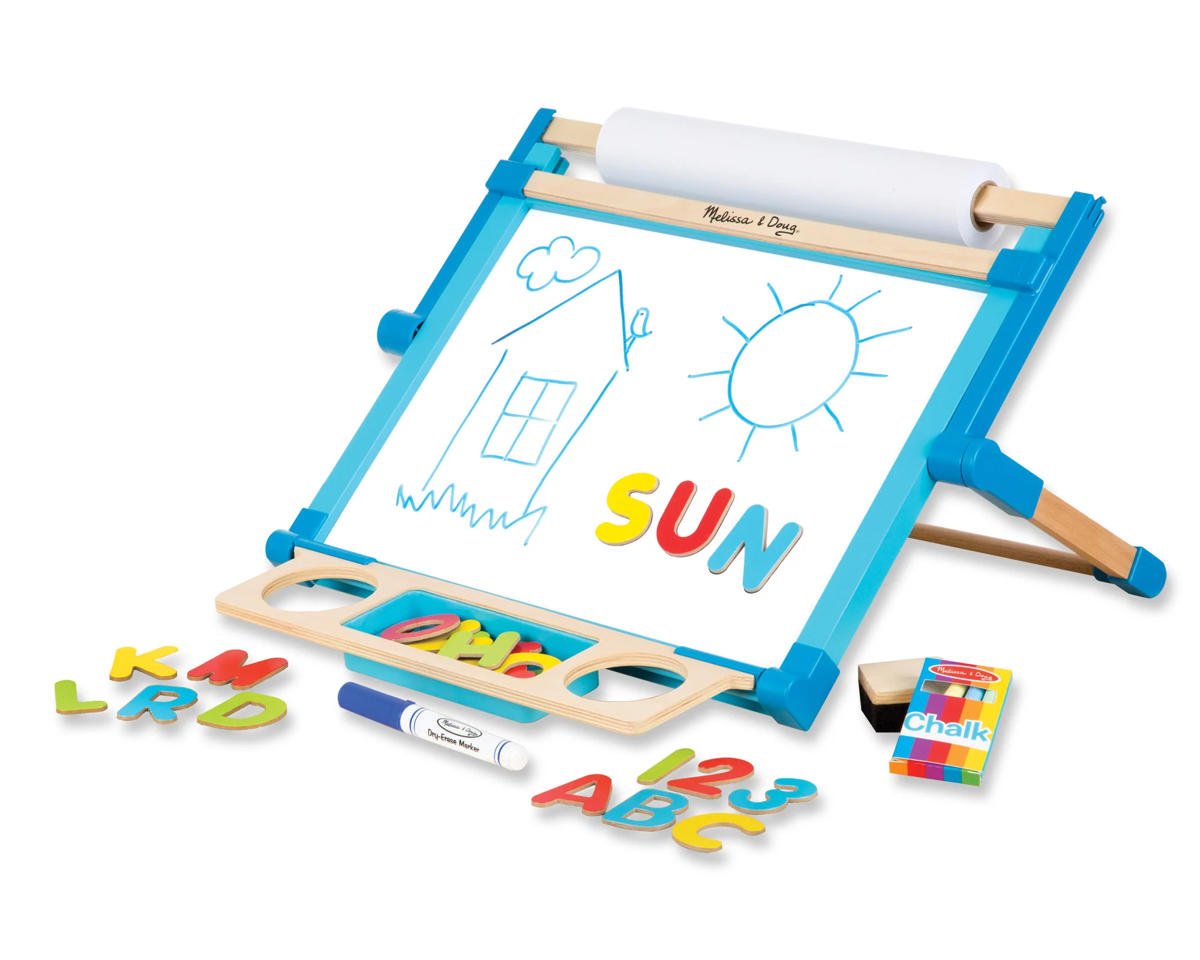 Melissa & Doug DELUXE DOUBLE SIDED TABLETOP EASEL [LCI2790] HobbyTown