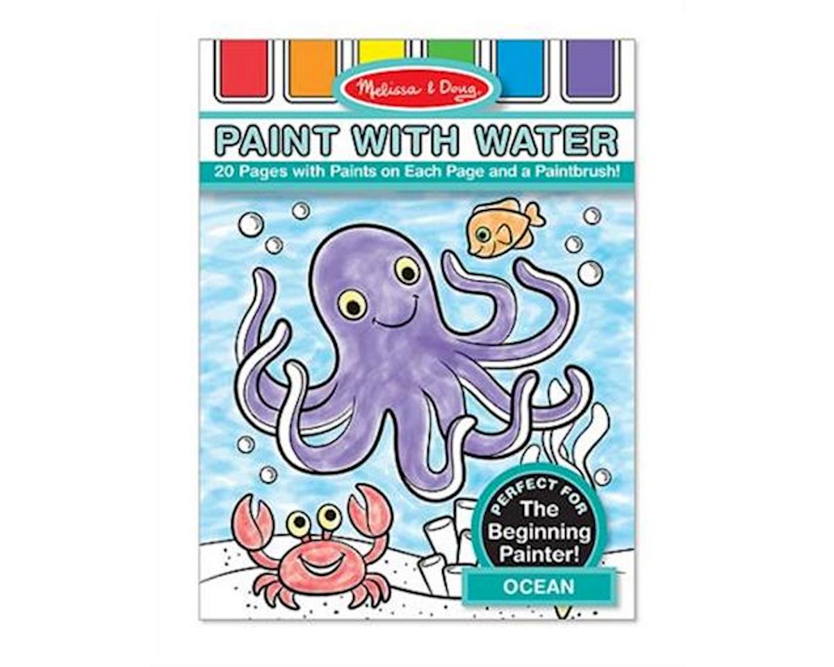 melissa and doug water paint books