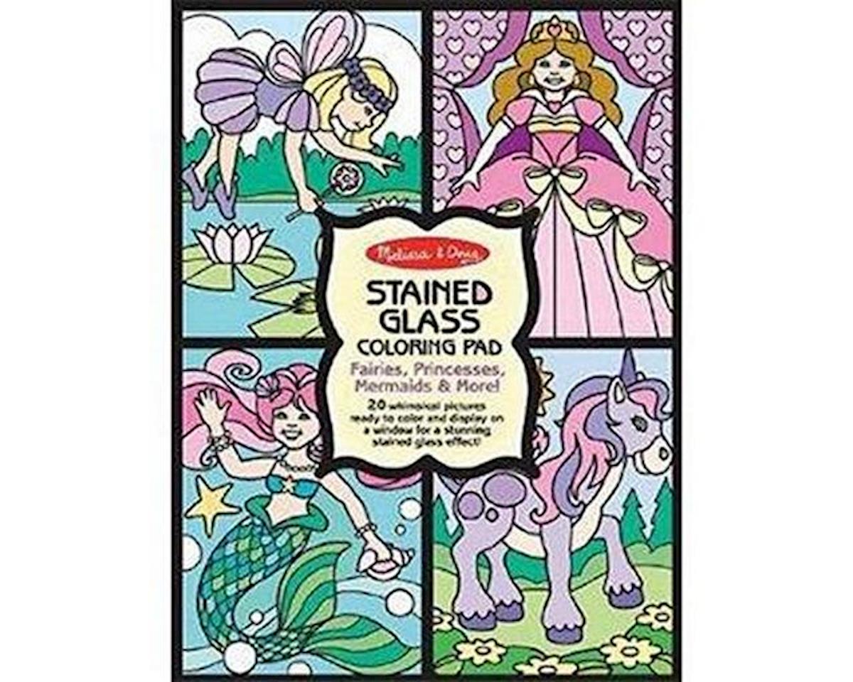 620+ Mermaid Stained Glass Coloring Book Free