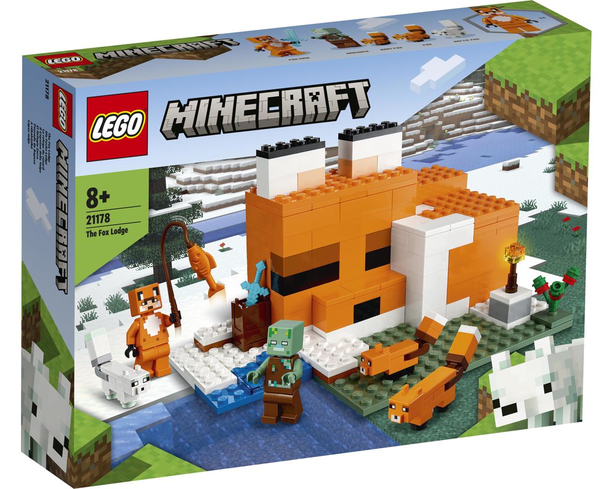 LEGO Minecraft The Fox Lodge Set [LEG21178] - HobbyTown