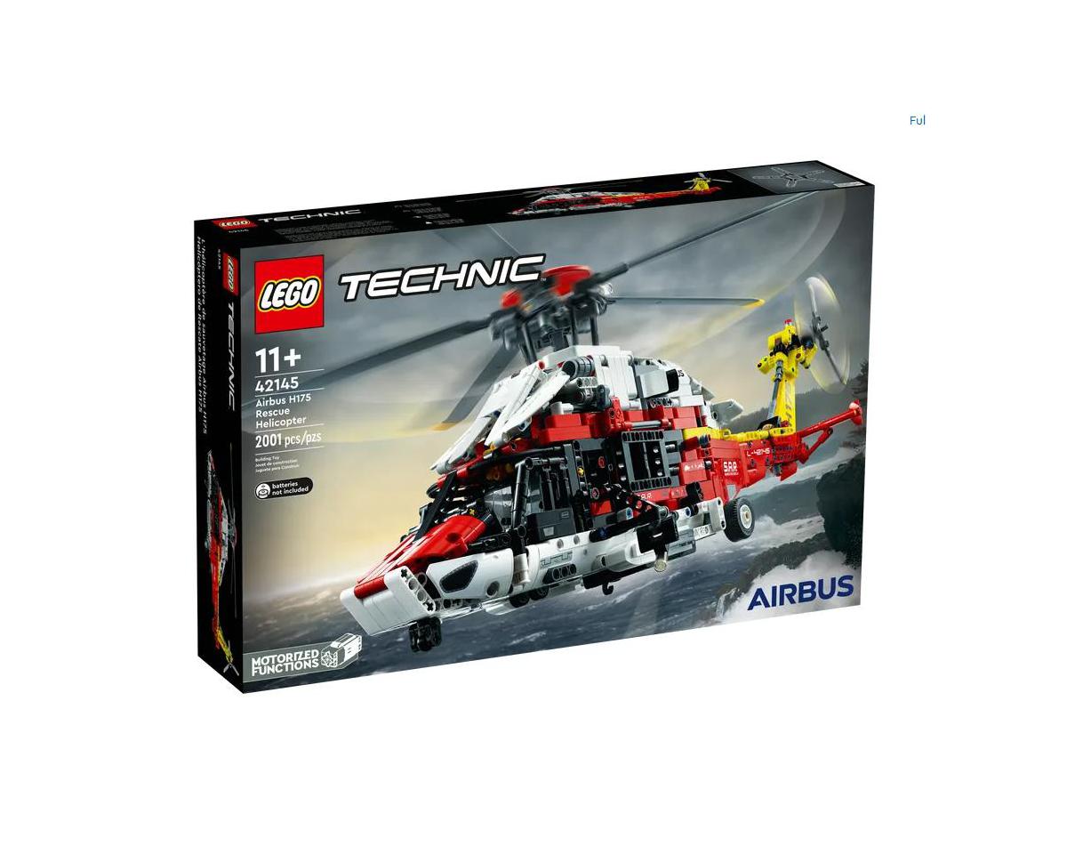 LEGO Technic Airbus H175 Rescue Helicopter Set [LEG42145] - HobbyTown