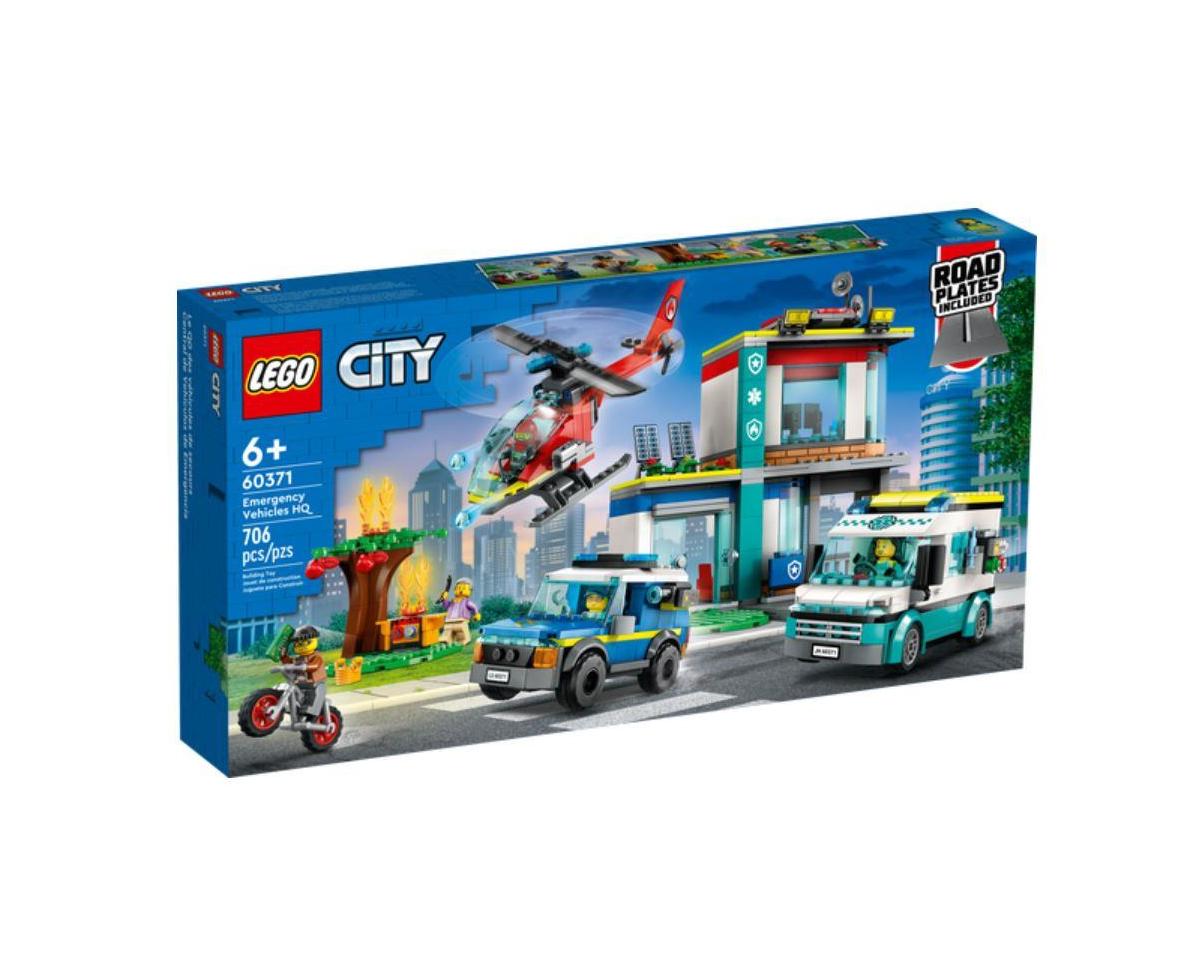 LEGO City Emergency Vehicles HQ Set [LEG60371] - HobbyTown