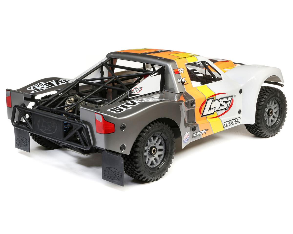 Losi 5IVET 2.0 V2 1/5 BindNDrive 4WD Short Course Truck (Grey/Orange