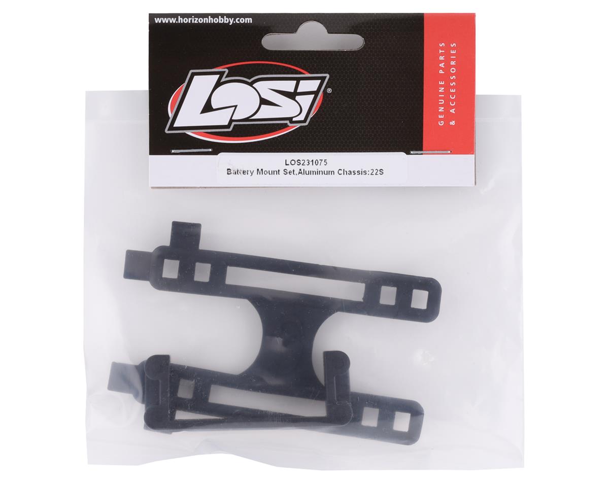 Losi 22s Sct Drag Aluminum Battery Mount Set [los231075] - Hobbytown