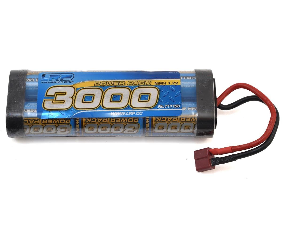 EcoPower 6-Cell NiMH Stick Pack Battery w/T-Style Connector 7.2V/3000mAh 