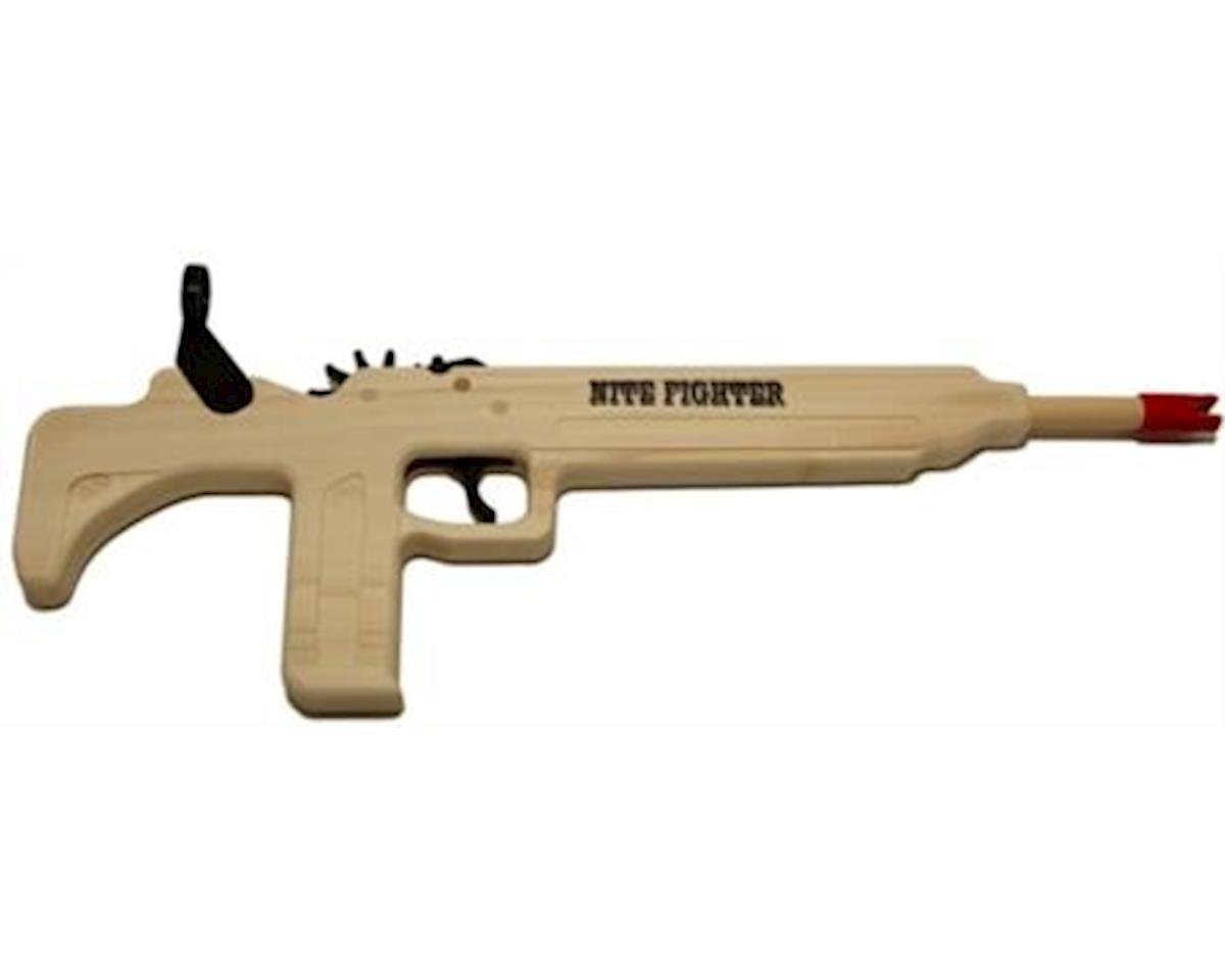 Wood Rubber Band Gun Assembly Guns Model Entertainment DIY Toys Q10 B 