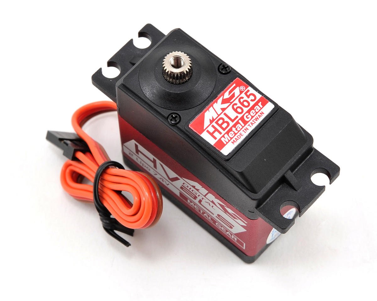  MKS Servos  HBL665 Brushless Ti Gear High Torque Digital 