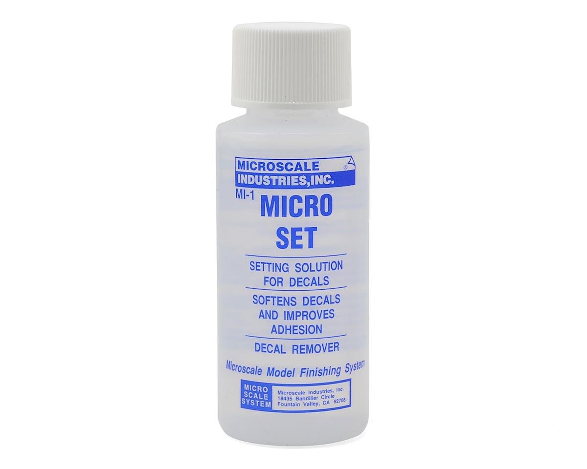 Microscale MS-1 Micro Set Setting Solution 1 oz Bottle – Sidetrack Hobby