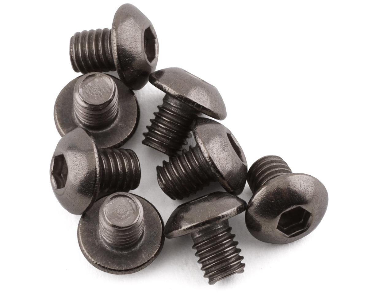 Mugen Seiki 3x4mm Titanium Button Head Screw (8) [MUGB0739T