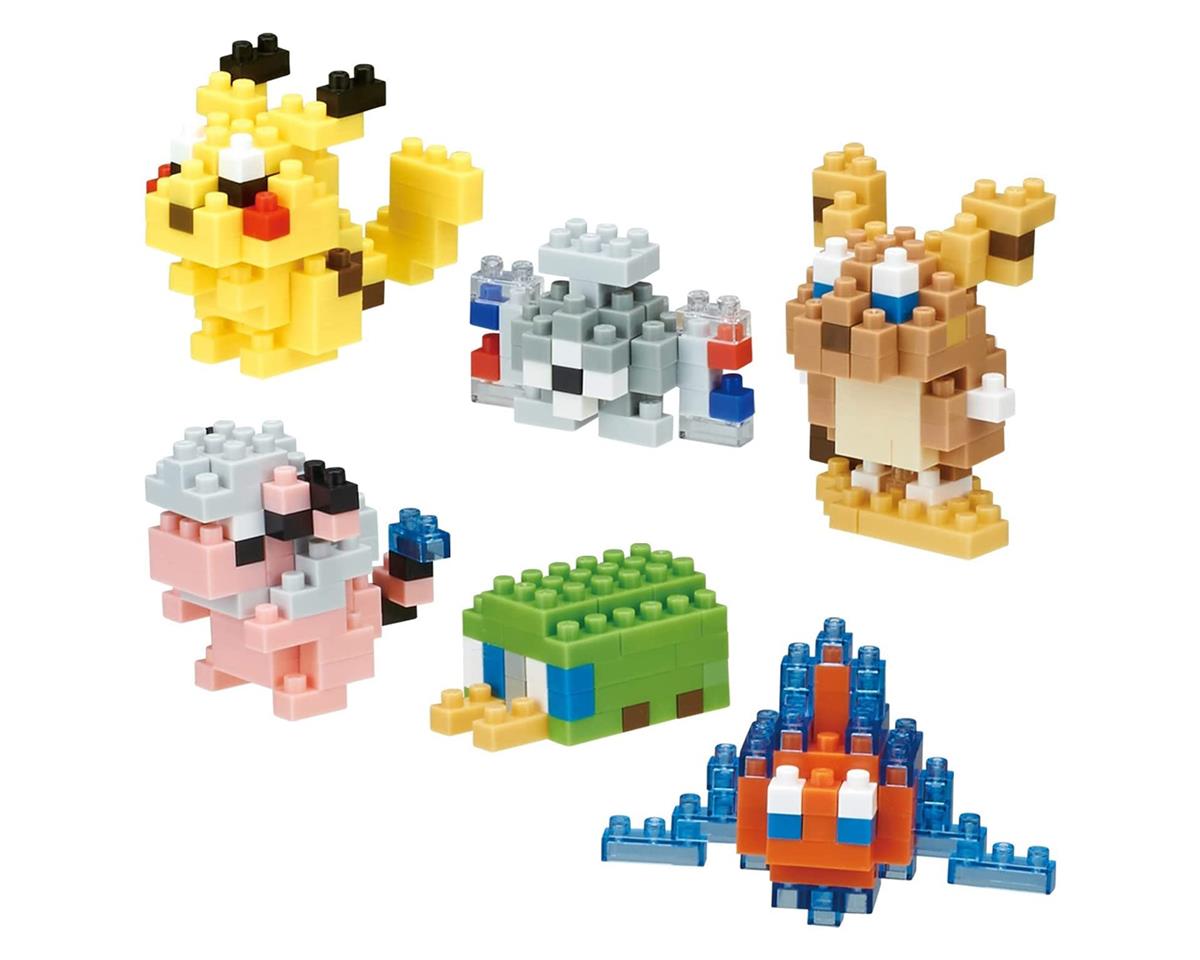 Nanoblock NAN-NBC095 Chitarra Elettrica Blu: Kit Di Costruzione Micro Blocchi Giapponese, 130 Pezzi